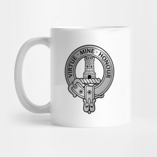 Clan MacLean Crest & Tartan Mug